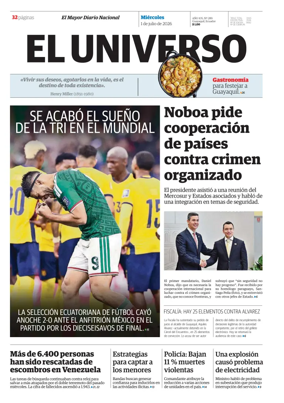 Cover of El Universo