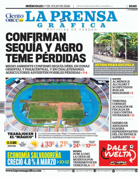 Cover of La Prensa Grafica