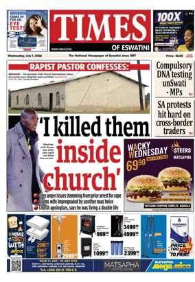 Cover of Times of Eswatini