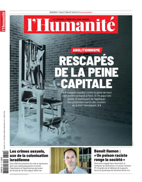 Cover of L'HUMANITE