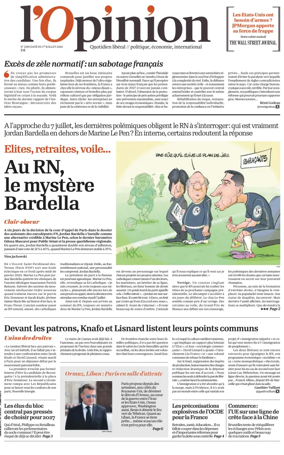 Cover of L'Opinion