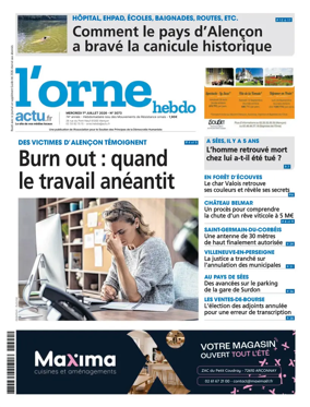 Cover of L'Orne Hebdo