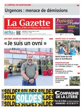 Cover of La Gazette de la Manche