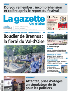 Cover of La Gazette Val d'Oise