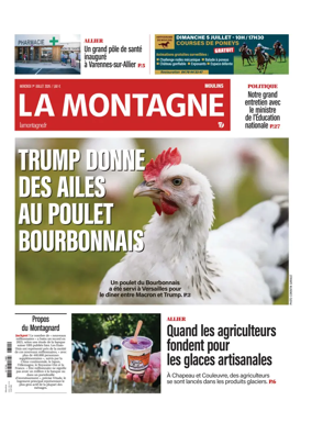 Cover of La Montagne (Moulins)