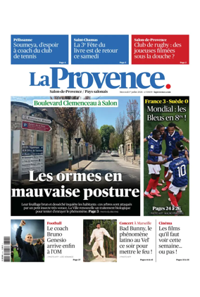 Cover of La Provence Salon-de-Provence / Pays salonais