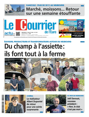 Cover of Le Courrier de l'Eure