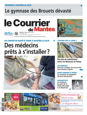 Cover of Le Courrier de Mantes