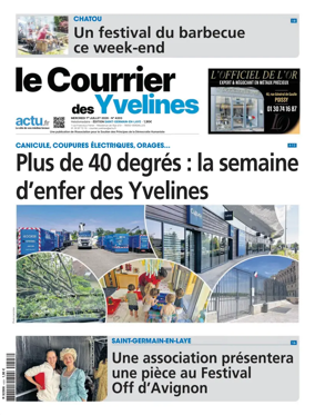 Cover of Le Courrier des Yvelines (Saint-Germain-en-Laye)