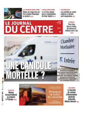 Cover of Le Journal du Centre