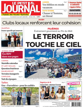 Cover of Le Petit Journal - L'hebdo des Hautes-Pyrenees