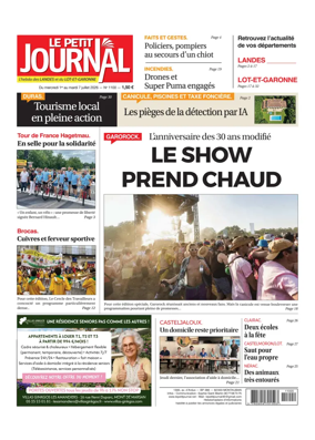 Cover of Le Petit Journal - L'hebdo des Landes et du Lot-et-Garonne