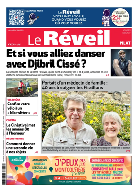 Cover of Le Reveil du Vivarais – edition Pilat
