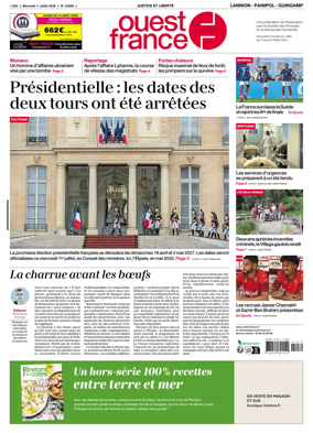 Cover of Ouest-France (Lannion / Paimpol / Guingamp)