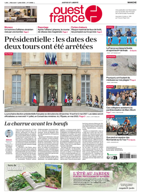 Cover of Ouest France (Manche)