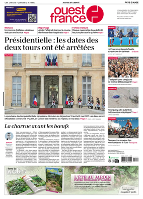 Cover of Ouest France (Pays d'Auge)