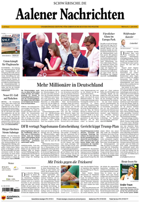 Cover of Aalener Nachrichten