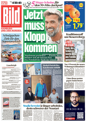 Cover of BILD Hamburg