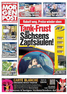 Cover of Chemnitzer Morgenpost