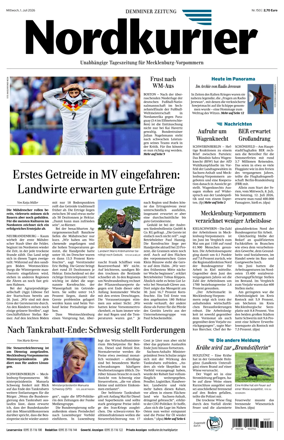Cover of Demminer Zeitung