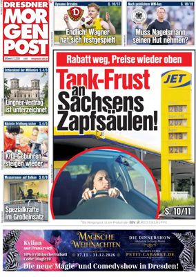 Cover of Dresdner Morgenpost