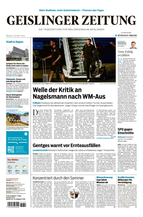 Cover of Geislinger Zeitung