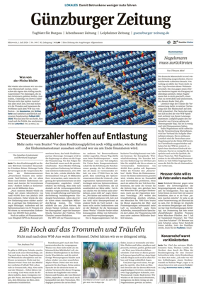 Cover of Guenzburger Zeitung