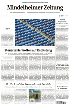 Cover of Mindelheimer Zeitung