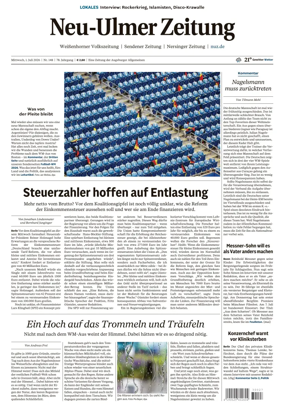 Cover of Neu-Ulmer Zeitung