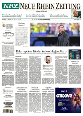 Cover of Neue Rhein Zeitung (Emmerich and Kleve)