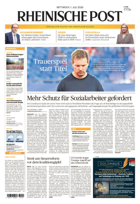Cover of Rheinische Post Duesseldorf Meerbusch