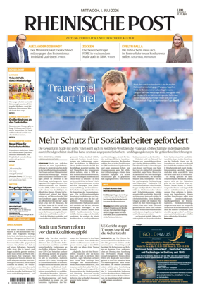 Cover of Rheinische Post – Dusseldorf Stadt