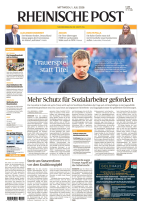Cover of Rheinische Post Mettmann