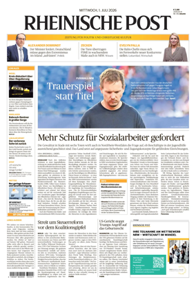 Cover of Rheinische Post - Wesel/Dinslaken