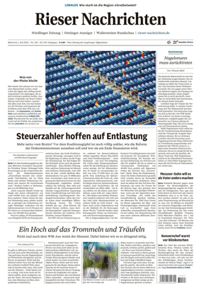 Cover of Rieser Nachrichten