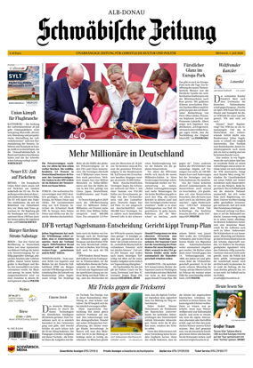 Cover of Schwabische Zeitung (Alb-Donau)
