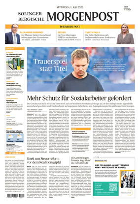 Cover of Solinger Bergische Morgenpost/Remscheid