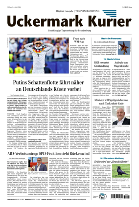Cover of Templiner Zeitung