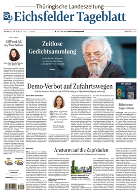 Cover of Thuringische Landeszeitung (Eichsfeld)