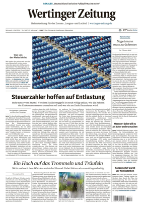 Cover of Wertinger Zeitung