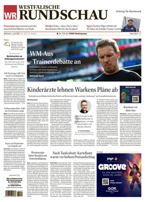 Cover of Westfalische Rundschau (Dortmund-Sud II)