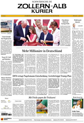 Cover of Zollern-Alb-Kurier (Balingen)