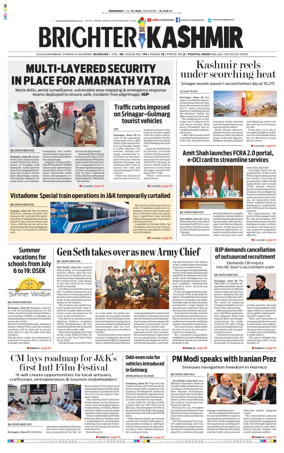 Cover of Brighter Kashmir