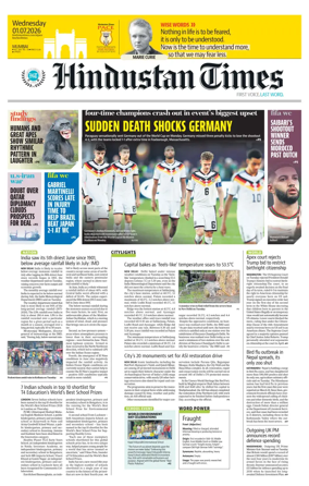 Cover of Hindustan Times Thane