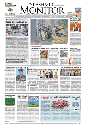 Cover of Kashmir Monitor