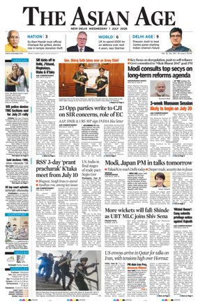 Cover of The Asian Age