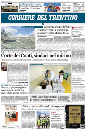 Cover of Corriere del Trentino