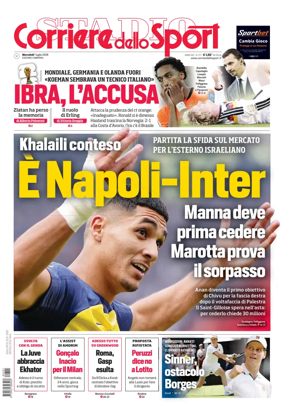 Cover of Corriere dello Sport (Campania)