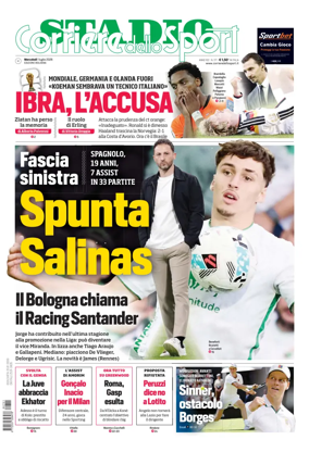 Cover of Corriere dello Sport Stadio (Bologna)