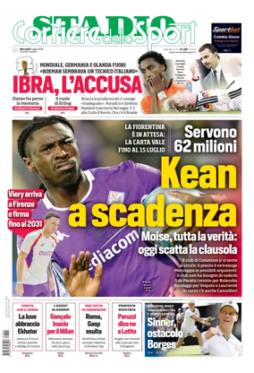 Cover of Corriere dello Sport Stadio (Emilia)
